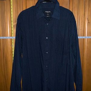 Men’s Claiborne Button Dress Shirt Size Adult XL